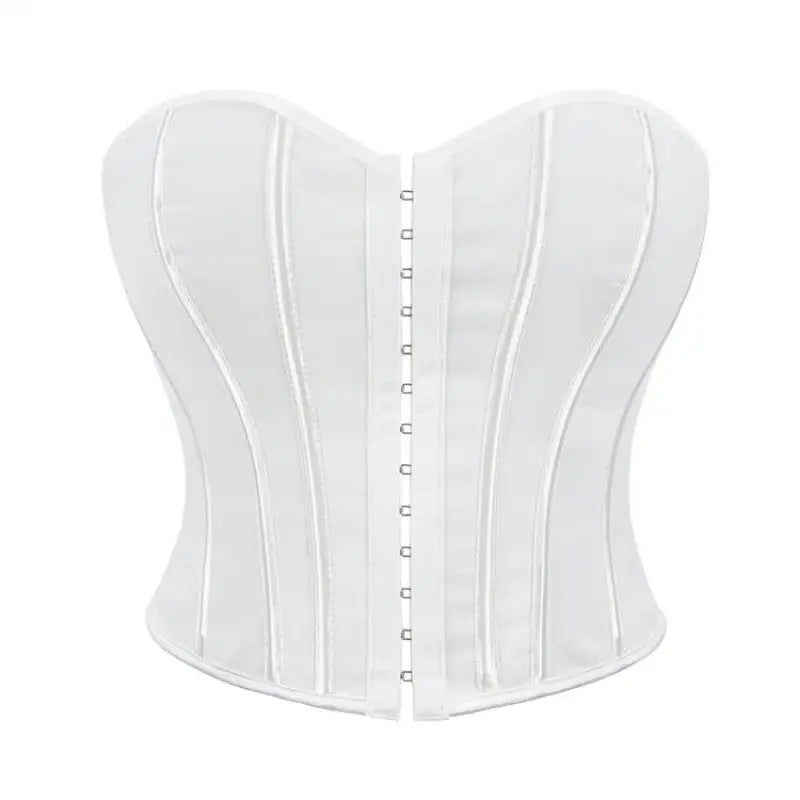 Fashion Strapless off Shoulder Corset Tank Crop Tops Summer Backless Camisole Underwear Female Bustier Top