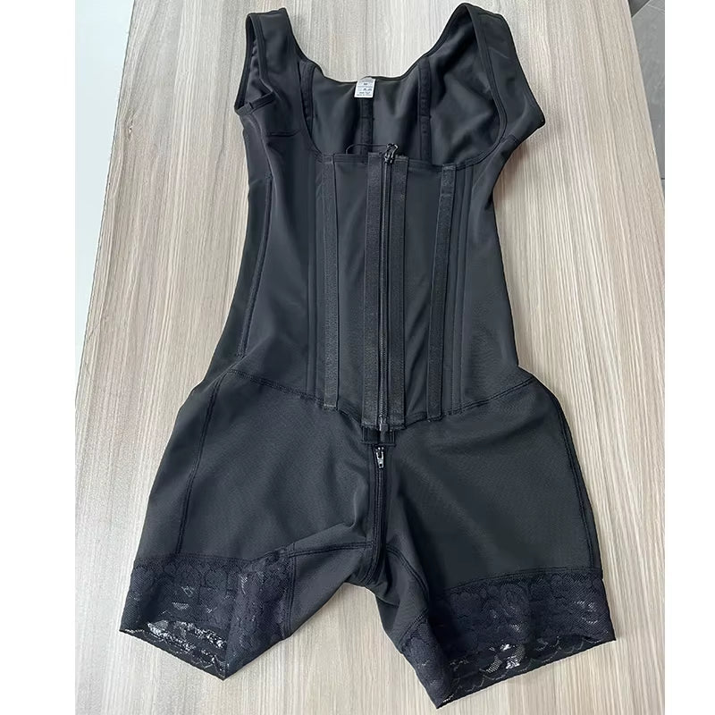 Women High Compression Girdle Shaper Postpartum Belly Flat Sheath Waist Trainer Colombia Abdomen Control Shapewear